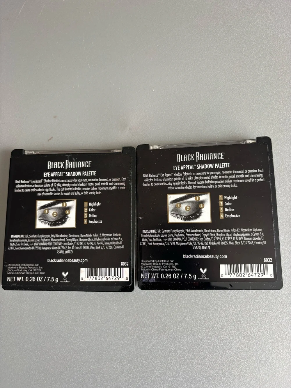 Black Radiance highly pigmented